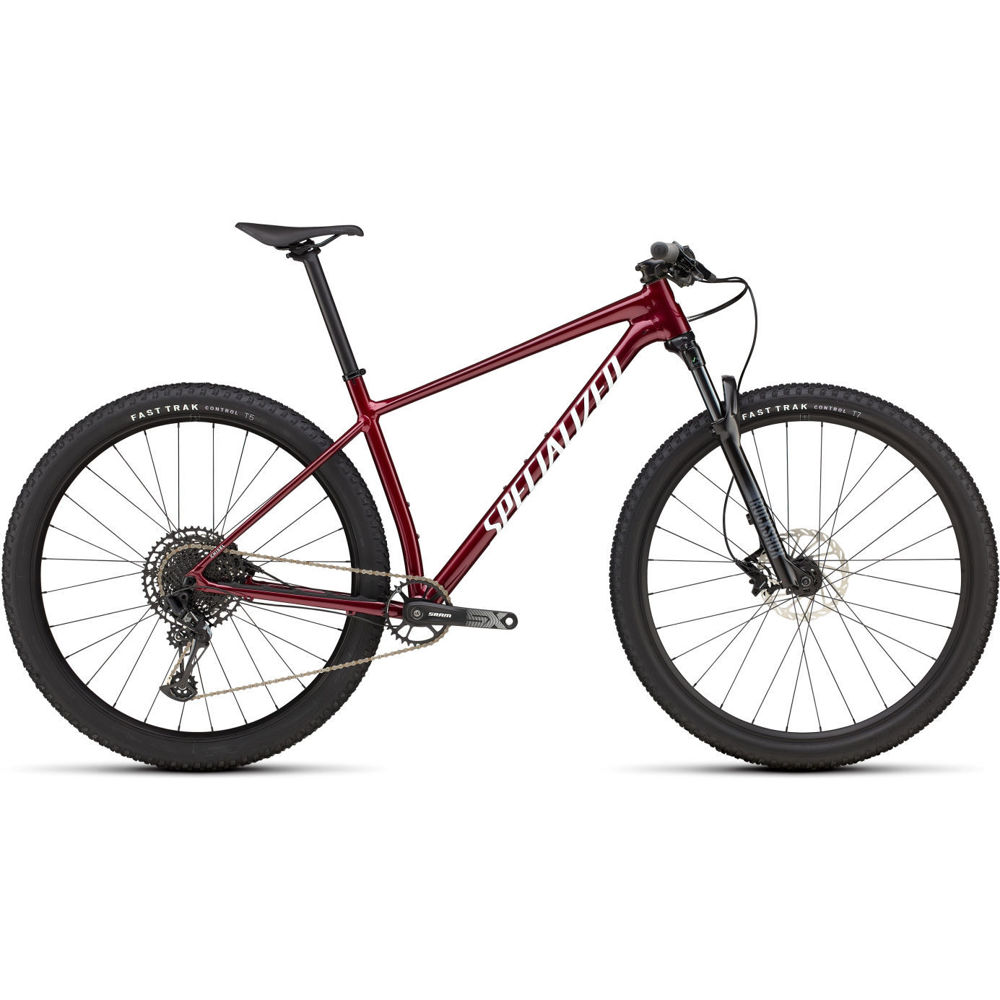 Picture of Specialized CHISEL HT BASE - 29" Mountain Bike - 2025 - gloss maroon / white